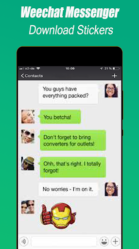 New Weechat Messenger Free Download Stickers