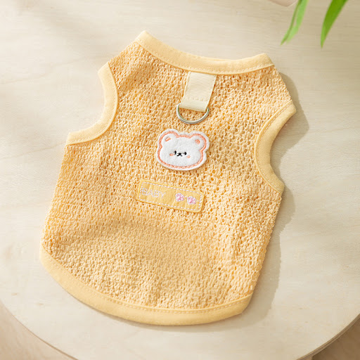 Title 7, Fashionable hollowed-out breathable bear patch ...