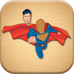 Cover Image of Скачать Puzzle Heroes Kids - Wooden Jigsaw Puzzle 1.0.0 APK