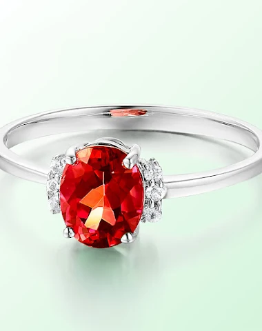 Bague en pierre précieuse de tourma - 3