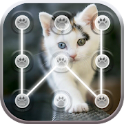 Cute Cats Lock Screen Pattern App  Icon