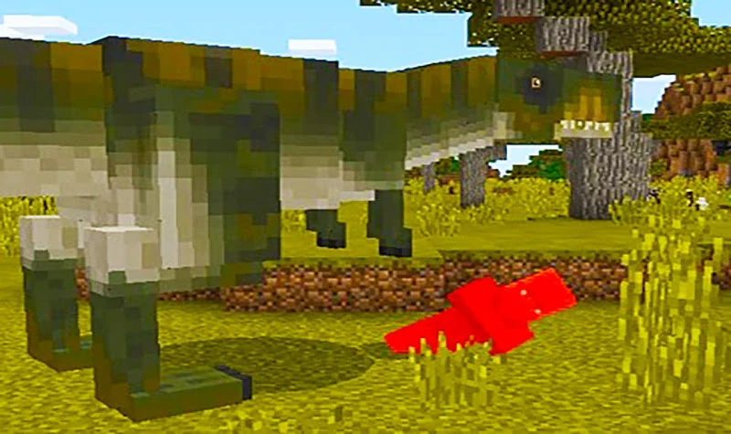 T Rex Dinosaur Mod For Minecraft Latest Version For Android Download Apk