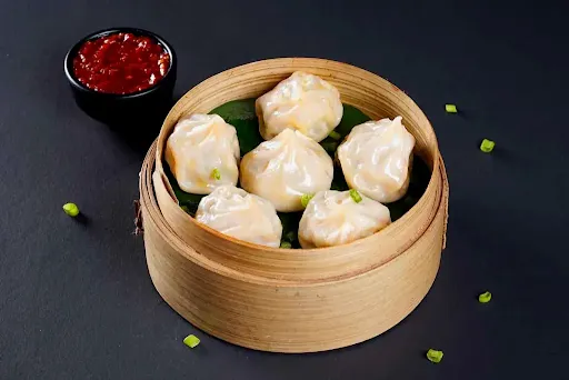 Veg Steamed Momos [10 Pieces]