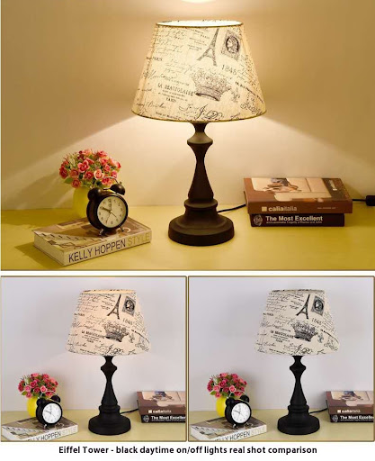 Title 8, Retro bedlamp voor slaapkamer, nachtkastje, kan...