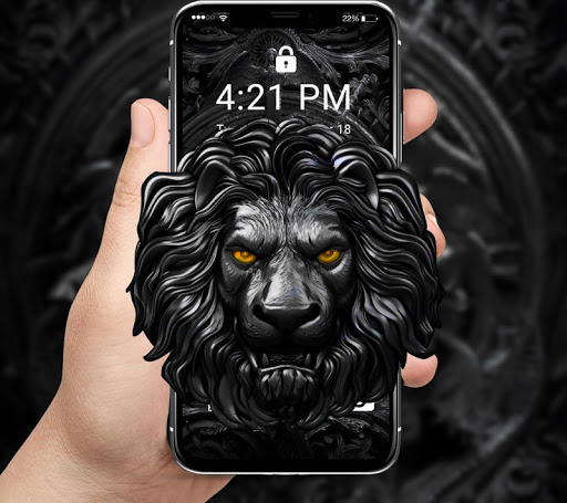 Lion  Eyes APUS Live Wallpaper