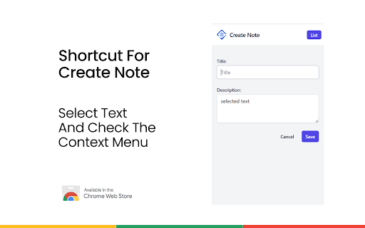 Browser Note - no more random sticky notes!