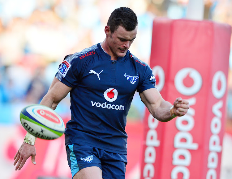 Jesse Kriel of the Bulls reacts during the Super Rugby match against the Stormers at the Loftus Stadium in Pretoria on 15 July 2017.