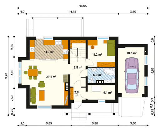 Aloes 2 CE - Rzut parteru