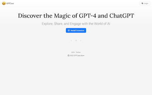 GPTCase - ChatGPT Conversation Sharing