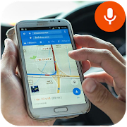 GPS Voice Navigator With Places Maps Navigation  Icon