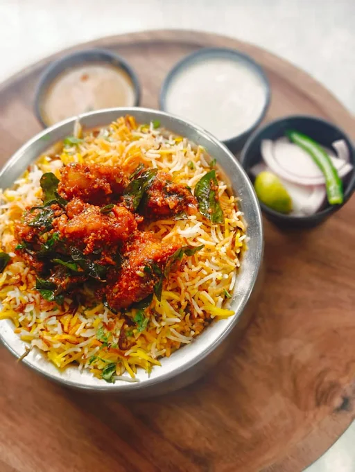 Boneless Chicken 65 Biryani