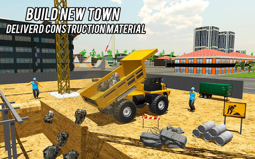 Heavy Excavator Crane Game Construction Sim 2019 screenshots 11