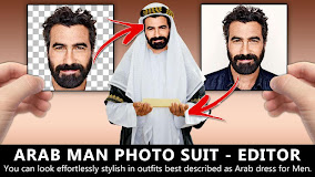 Arab Men Suit Photo Editor