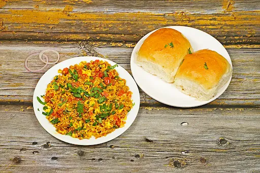 Double Bhurji Pav