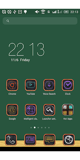 Chalk lomo launcher theme