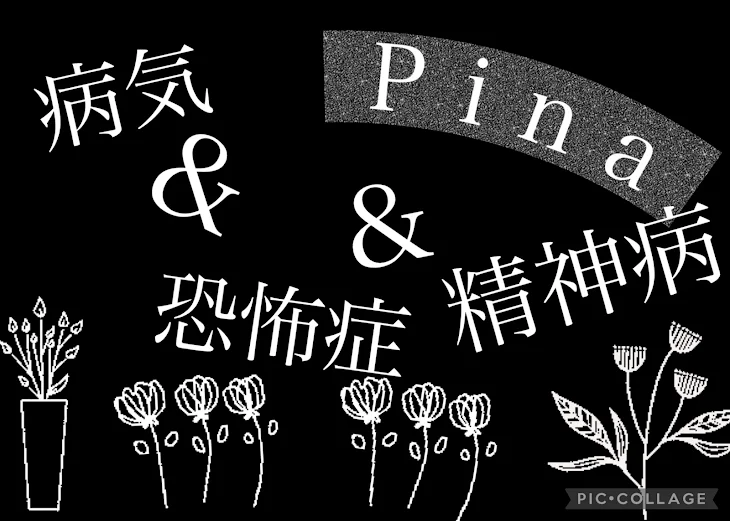 「〖pina〗病気＆恐怖症＆精神病」のメインビジュアル