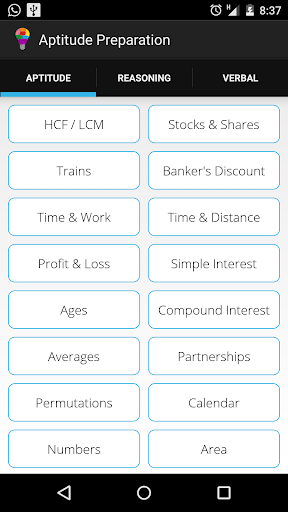 Aptitude Test Preparation
