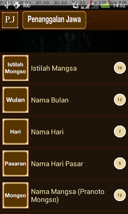 Penanggalan Jawa - 1.0.5 - (Android)