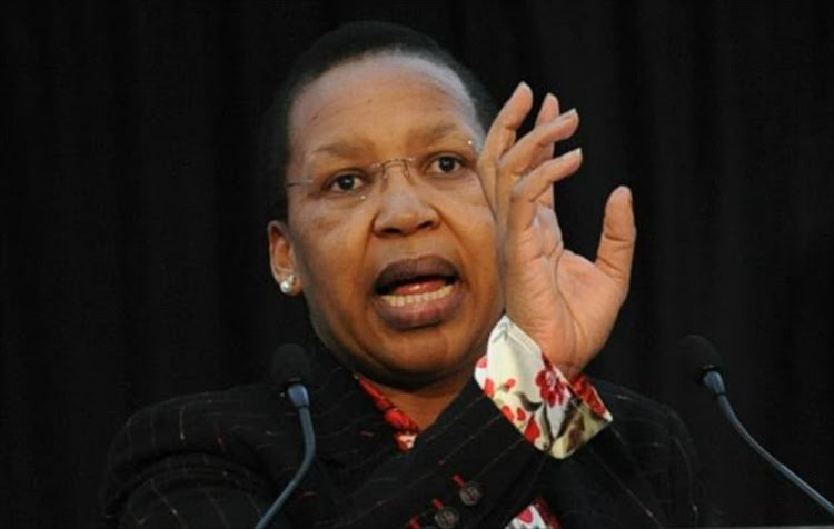 Health MEC Qedani Mahlangu. File photo.