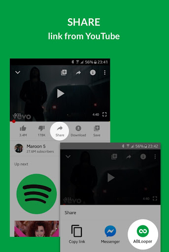 TubeLooper AB Repeat  Bookmark YouTube videos