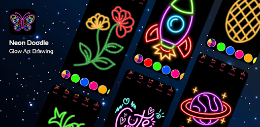 Neon Doodle : Glow Art Drawing