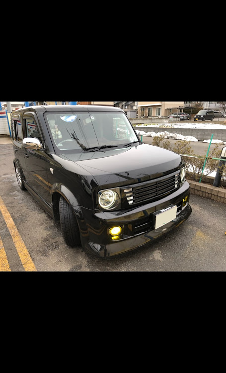 キューブの自分の車のレアパーツに関するカスタム事例の投稿画像1枚目