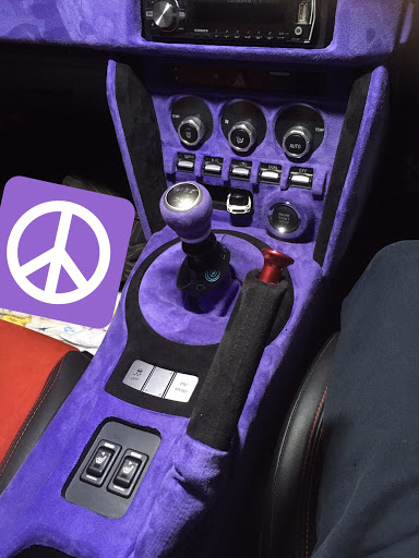86 の内装 パープル 紫 スエード Diyに関するカスタム メンテナンスの投稿画像 車のカスタム情報はcartune