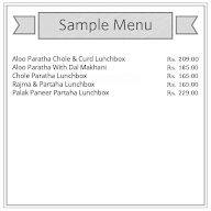 Pure Veg Meals By LunchBox menu 2