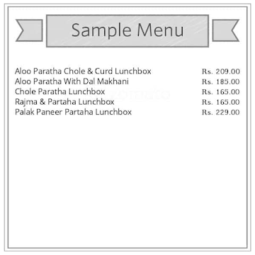 Pure Veg Meals By LunchBox menu 