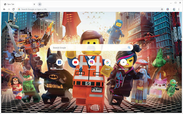 LEGO Wallpapers New Tab