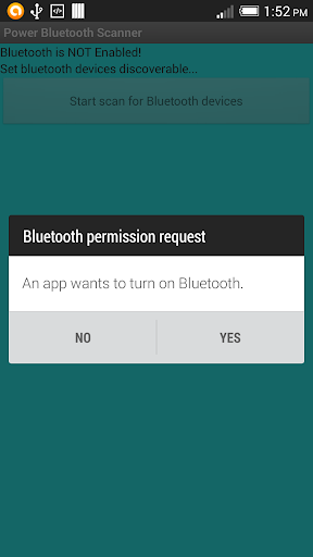 Bluetooth Scanner