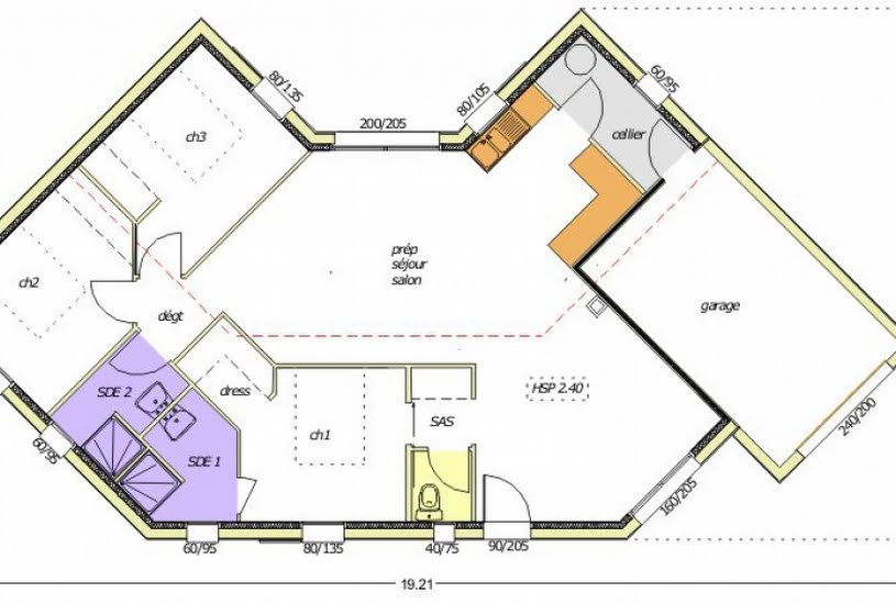  Vente Terrain + Maison - Terrain : 380m² - Maison : 90m² à Luçon (85400) 