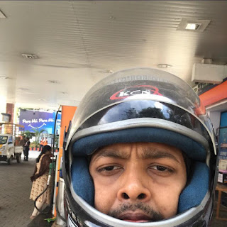 Abhi at Indian Oil,Kaveri Service Station, Koramangala,  photos