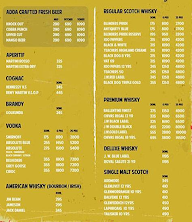 Youngster Adda menu 3