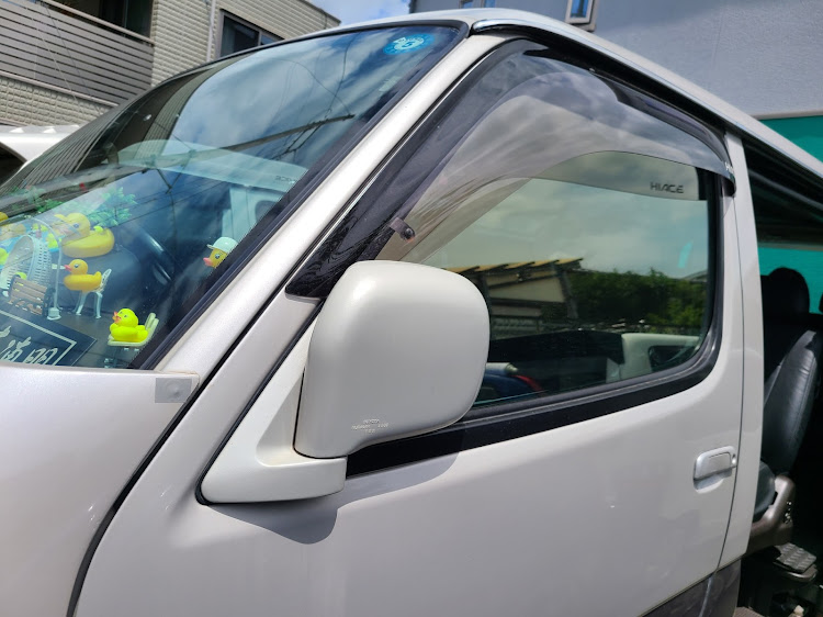 ハイエース スーパーロングのLEDテール・100系ハイエース・満車御礼・バニング・DIYに関するカスタム事例の投稿画像2枚目