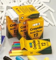 Kritt Crayola rundt stvfritt 12 farger