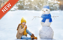 Snow Man Wallpaper HD Custom New Tab small promo image