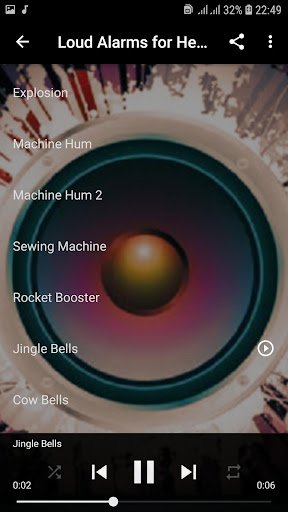 loud alarm clock sounds for heavy sleepers