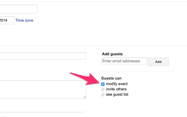 Google Calendar Guests Modify Event Default Preview image 0