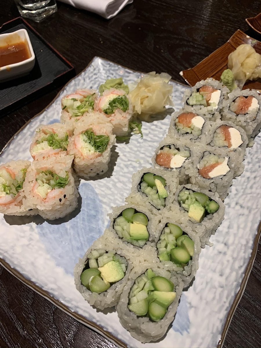 Gluten-Free Sushi at Arata Sushi