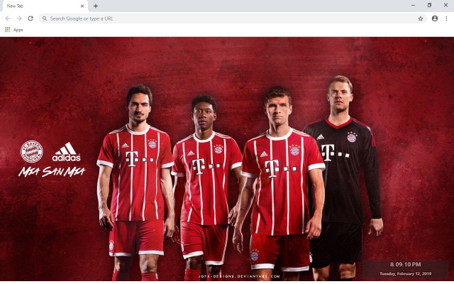 Bayern München New Tab