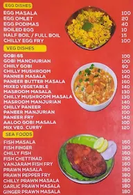 Hotel Kaveri menu 1