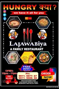 Lajawabiya A Family Restuarant menu 1