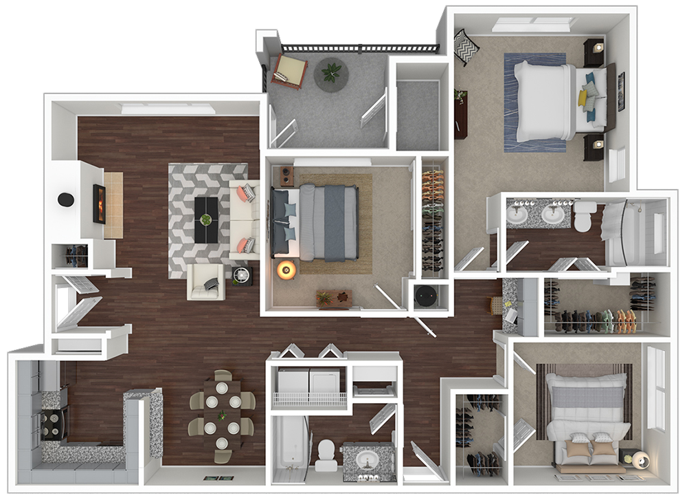 Watson Floorplan Diagram 3x2