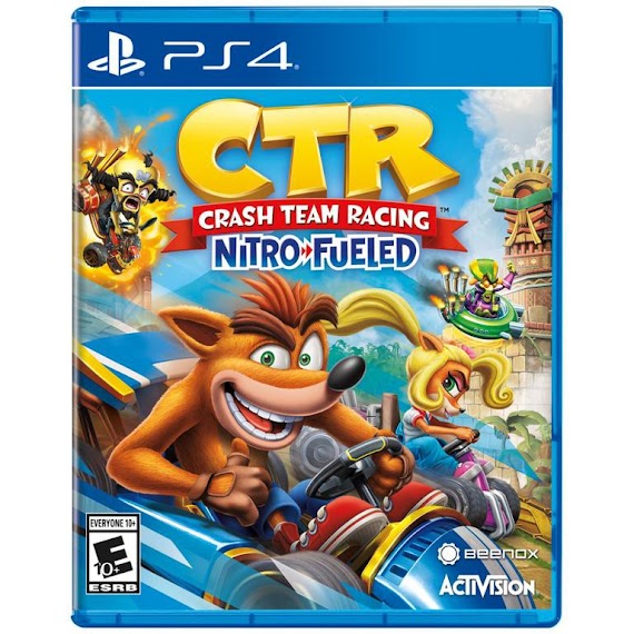 [Mã 1212Elsale0 Giảm 5% Đơn 400K] Đĩa Game Ps4 Crash Team Racing Nitro Fueled