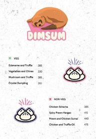 Mongoose - Asian Bubble Bar menu 2