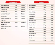 Haldiram's Sweets and Namkeen menu 5