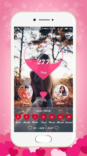 Screenshot Love Days Counter