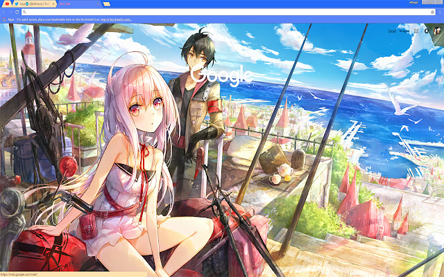 Harbor Colors | Anime Girl with a Guy ^_^ chrome extension