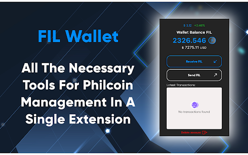 FIL: Filecoin Wallet Preview 2